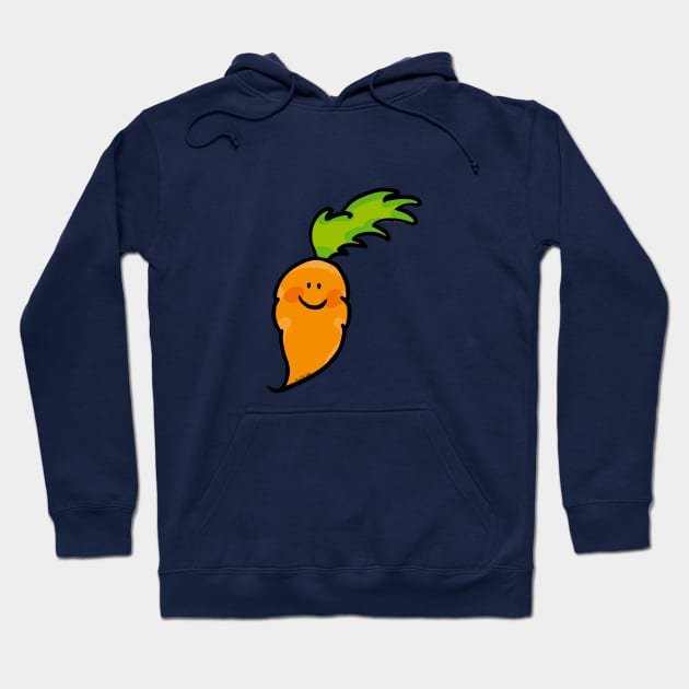 cute carrot Hoodie by cartoonygifts